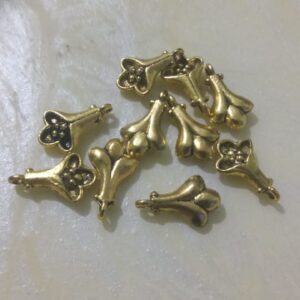 antique gold charms