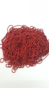 Ball Chain red colour 0 size