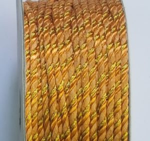 zari rope gold colour