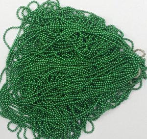 leaf green ball chain