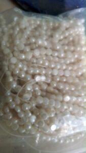 half cut pearls