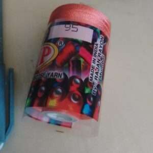 Peach colour silk thread code 95 bip brand