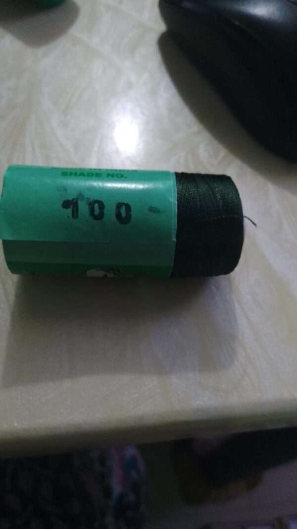 Dark green silk thread 100 Nandi Brand