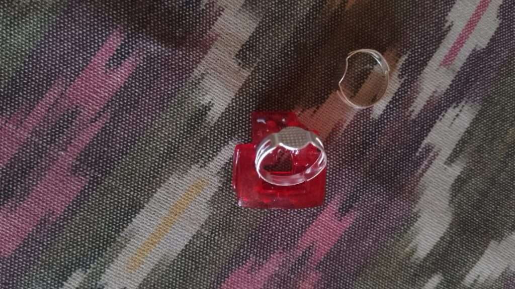 Silver finger ring base