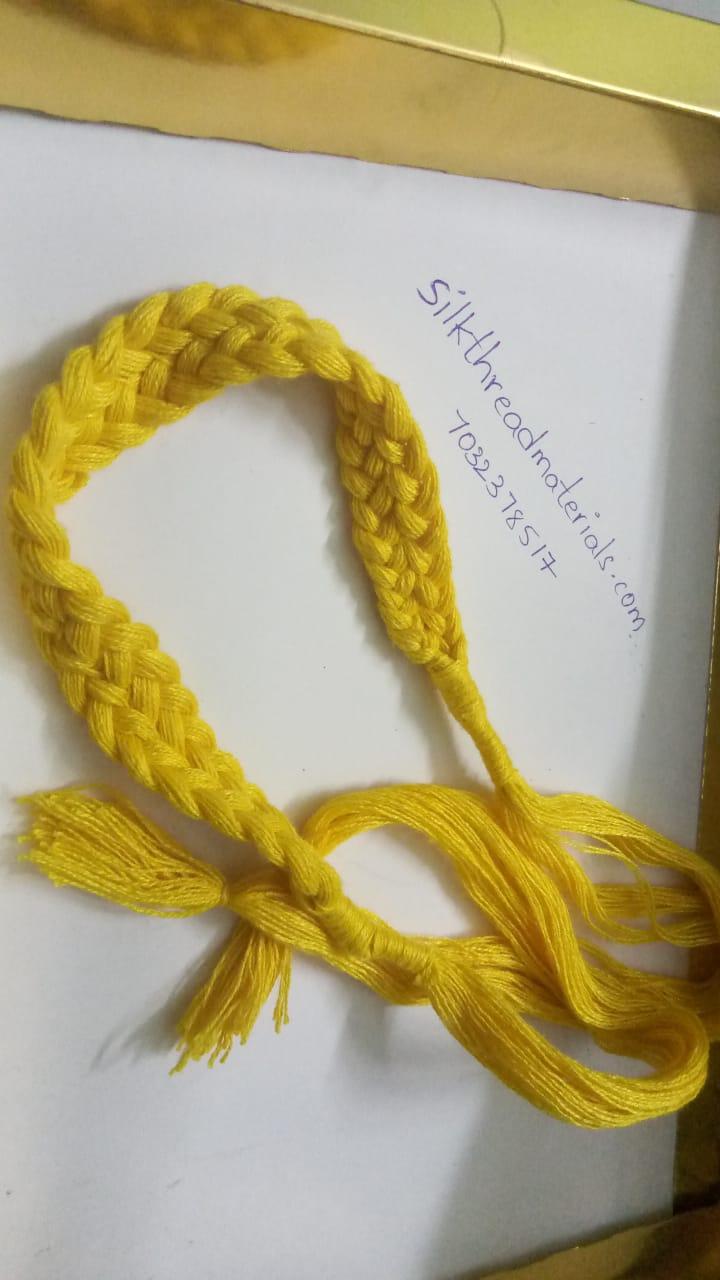 925 sterling silver custom design OM / AUM design Rakhi bracelet with  stunning yellow thread Best sibling rakhi for Festival Rakshabandhan rk161  | TRIBAL ORNAMENTS