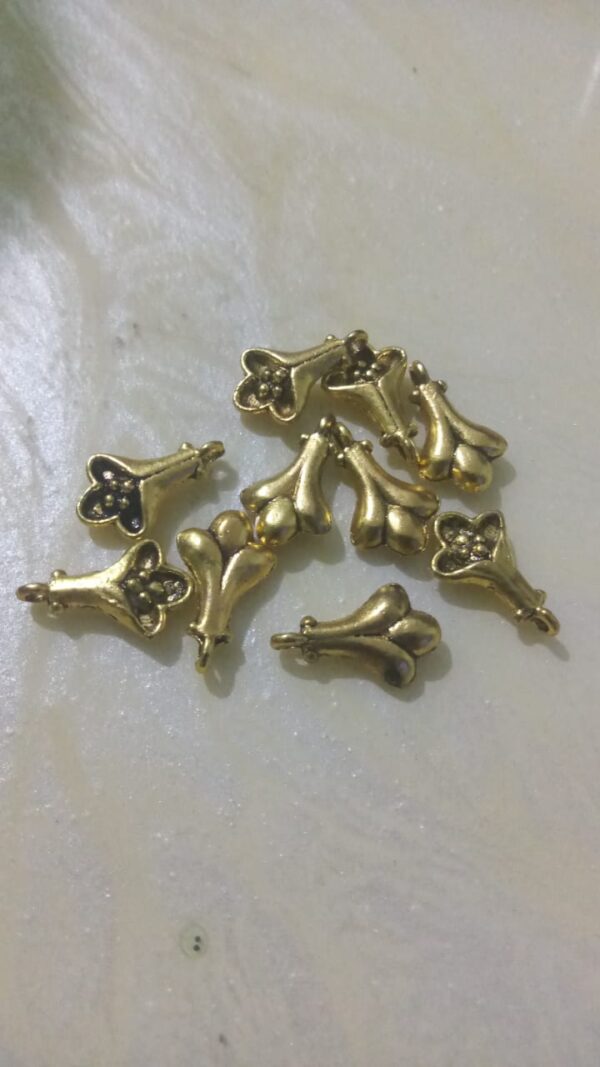 antique gold charms