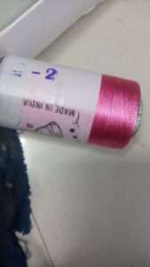 Silk Thread light pink colour code 2 double bell