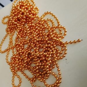 Gold ball chain 3mm