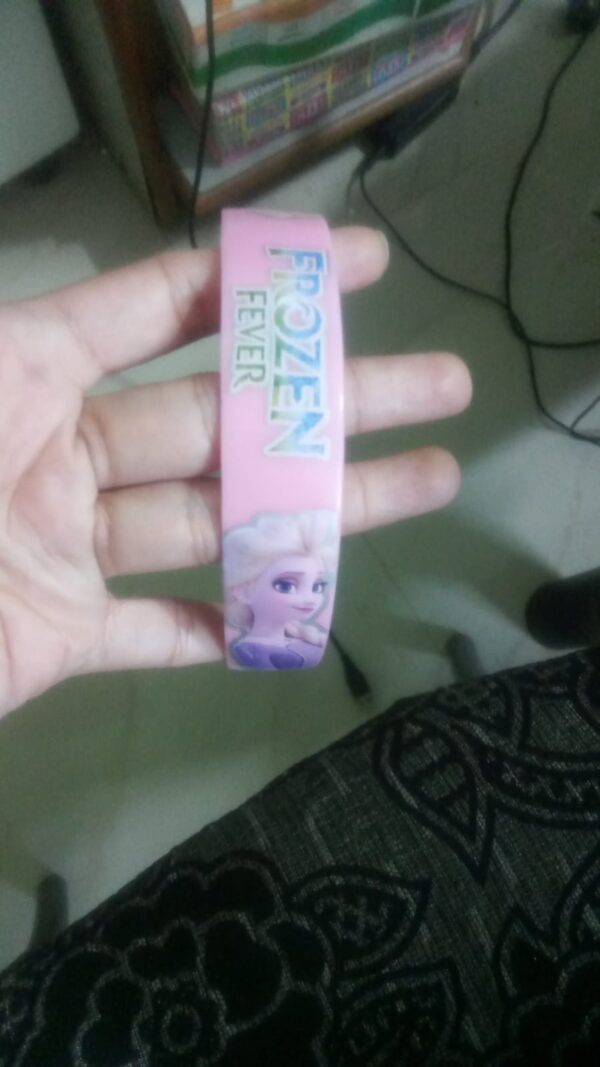 Frozen princess fancy hair band 20mm - light pink