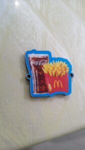 Mc Donalds fries and drink mdf base