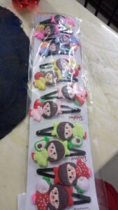 Doll tic tac clips