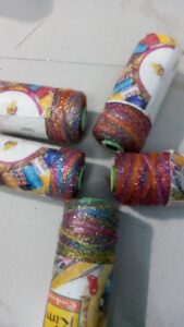 Rim Jim embroidery thread multicolour