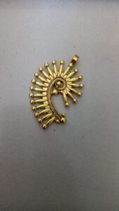 Antique gold pendant 
