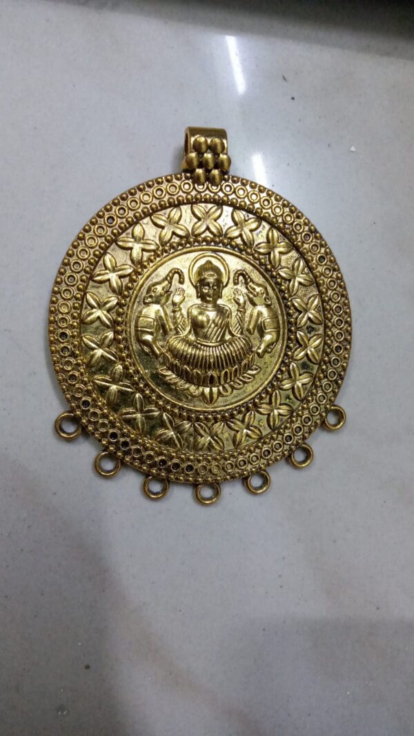 Antique gold pendant goddess