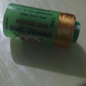 Light gold silk thread spool- 104L GV brand