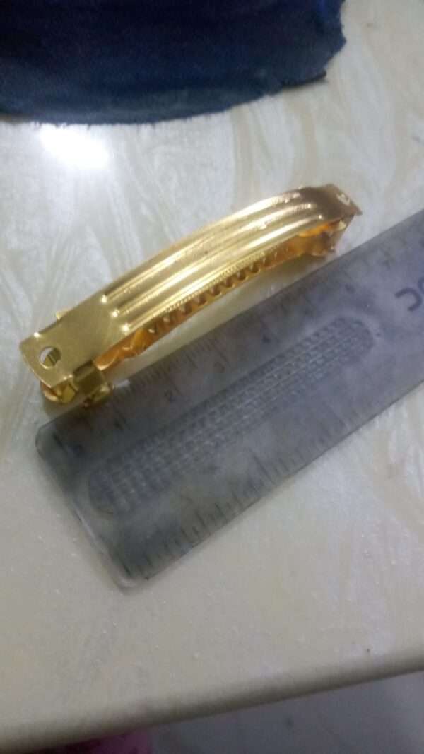Center clip gold base for adults 6.8cm
