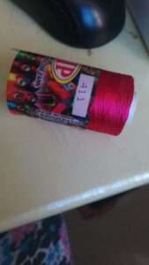 Pink silk thread BIP shade 411