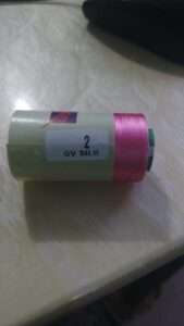 Light Pink silk thread 2 GV brand