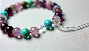 handmade beaded bracelet