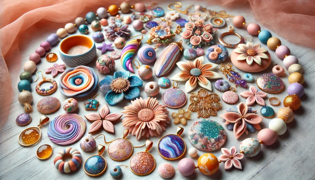 Polymer Clay and Resin Jewellery