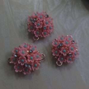 Light pink flower bases