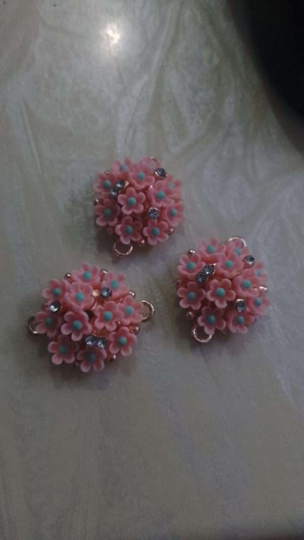 Light pink flower bases