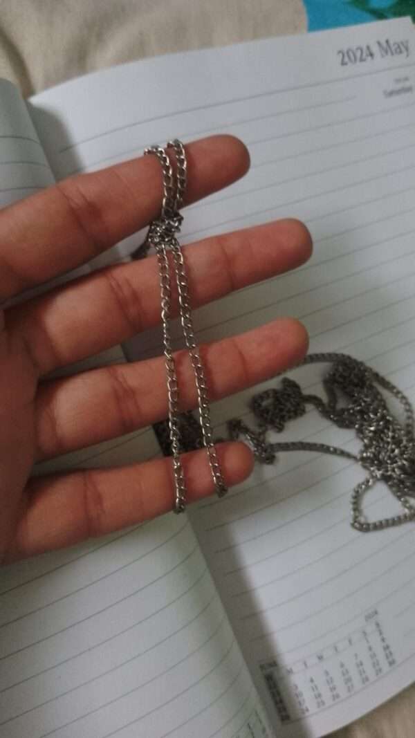 SIlver metal chain