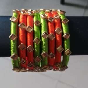 Kids silk thread bangles