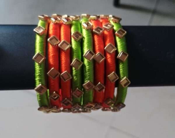 Kids silk thread bangles