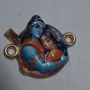 Rakhi 3D charm metal - RMC3D10 - SitaRam