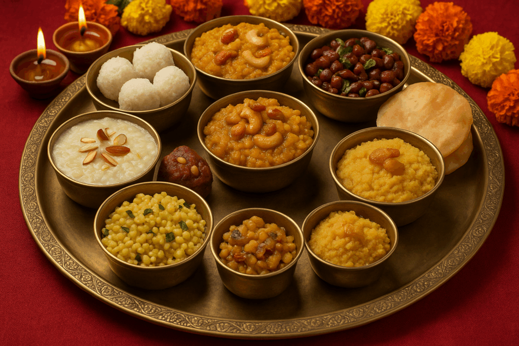 Navratri 2025 9 days prasad recipes sattvic dishes, calories, and health benefits