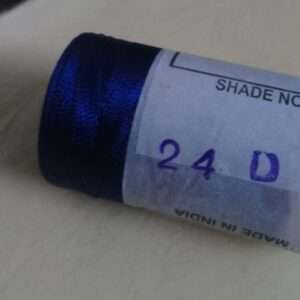 Silk Thread dark blue - 24D KBC brand