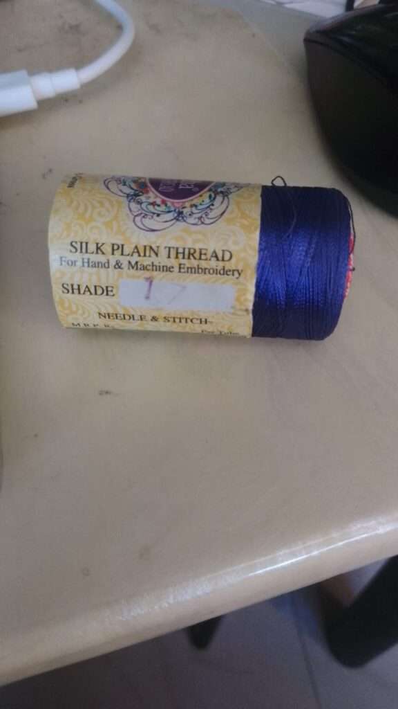 Silk Thread dark violet – 17 Vardha brand