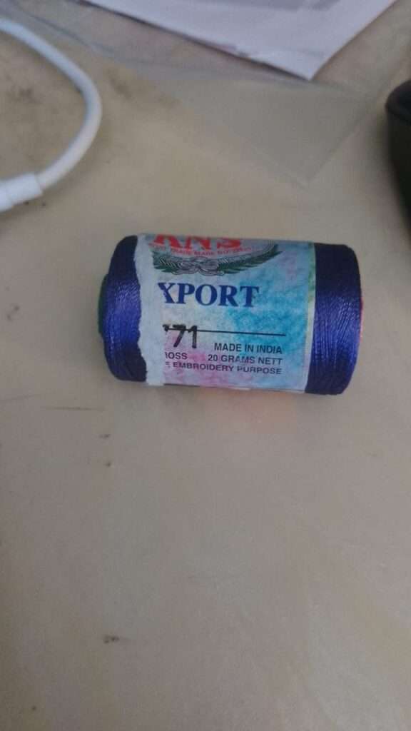 Silk Thread violet KNS brand 71