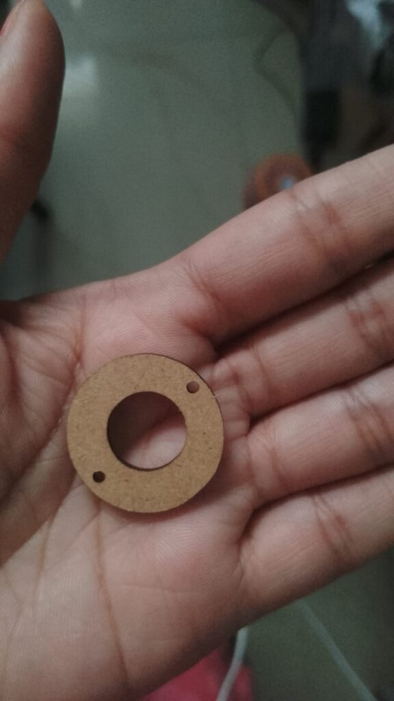 MDF ring base 1 inch