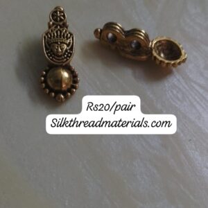 Antique 2 hole charms