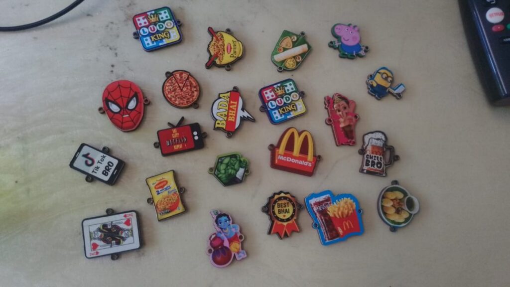 Assorted mdf Rakhi bases