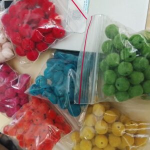 10mm Velvet beads