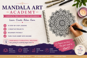 Mandala Art Academy free beginner course