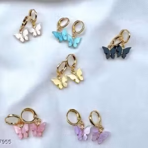 butterfly earrings combo