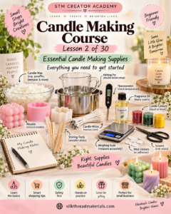 Essential candle making supplies for beginners