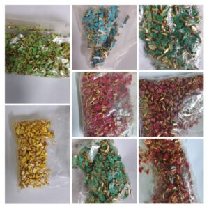 Colour Matt Kundans - Triangle 6mm - 10g pack