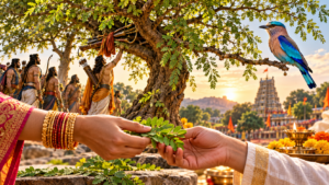 Discover why Jammi leaves are exchanged as gold on Dussehra, the Pandavas’ Shami tree story and why seeing Paalapitta is considered auspicious in Telangana.