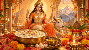 Navratri 2026 Day 1: Maa Shailputri Puja, Rituals & Prasad Recipe
